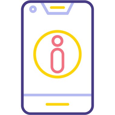 cep telefonu ikonu vektör illüstrasyonu