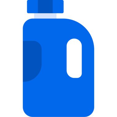 Şişe şişe düz bir şekilde ikon iç