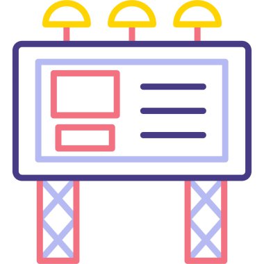 reklam panosu simgesi