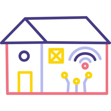 ev simgesi vektör illüstrasyonu