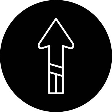 ok simgesi vektör illüstrasyonu