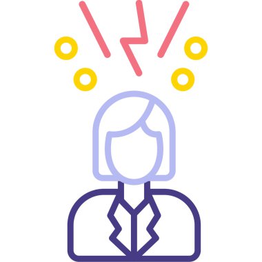 Beyaz arkaplanda iş konsepti vektör illüstrasyonu.