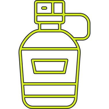 şişe simgesi vektör illüstrasyonu