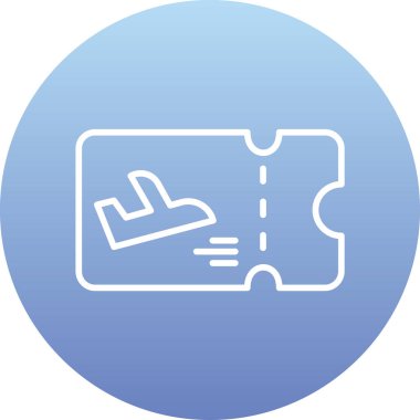 Kağıt etiket simgesinin vektör illüstrasyonu