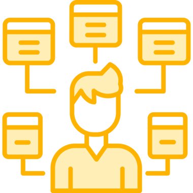 İş yönetimi. Basit simge