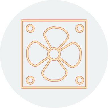 devre kartı simgesi, vektör illüstrasyonu