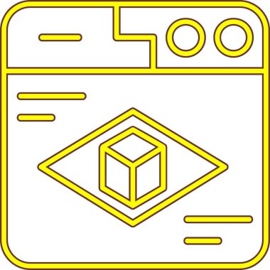 seo modern simgesinin vektör illüstrasyonu