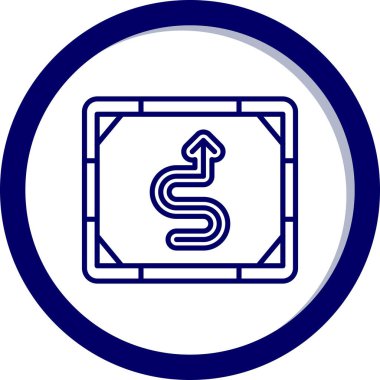 Modern b 'nin vektör illüstrasyonu eksik simgesi