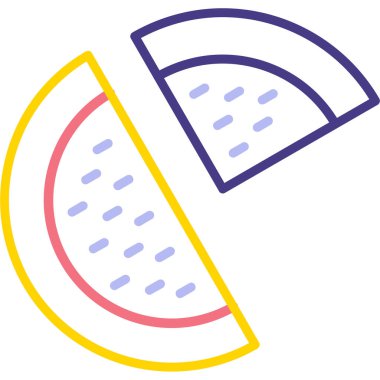 Brezilya bayrağının bir simgesinin vektör çizimi