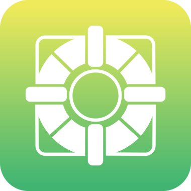 güzel güneş sistemi çizgi vektör simgesi