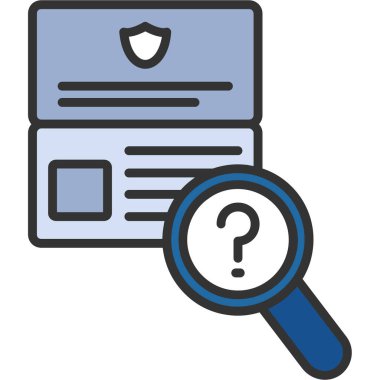 Ara. Web simgesi basit illüstrasyon