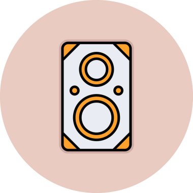 Modern b 'nin vektör illüstrasyonu simge müzik oynatıcıdan yoksun