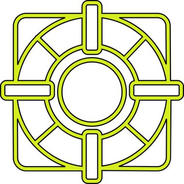 Fan simge, basit tarzı