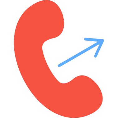 Çağrı. Web simgesi basit illüstrasyon