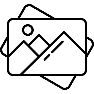 zarf simgesi vektör illüstrasyonu