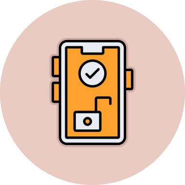 Bir kitap simgesinin vektör illüstrasyonu