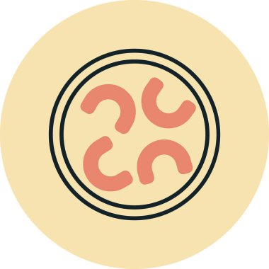 pizza. Web simgesi basit illüstrasyon