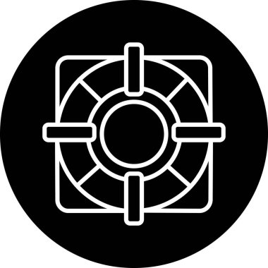 seo modern simgesinin vektör illüstrasyonu