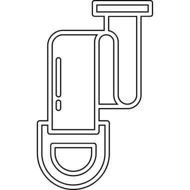 Sulama tenekesi simgesini. Sulama olabilir vektör simgesi web için anahat çizimi