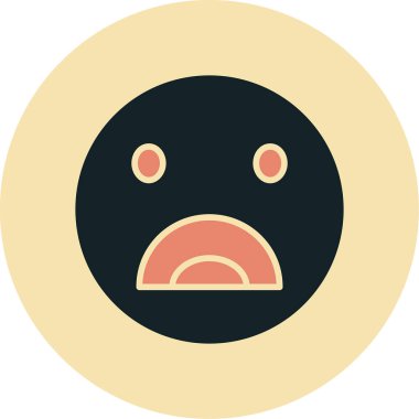 İfade simgesi, vektör illüstrasyonu