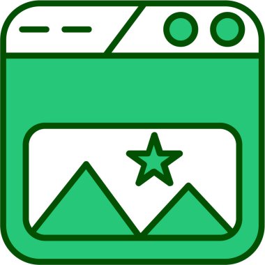 seo ve pazarlama simgesinin vektör illüstrasyonu