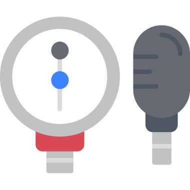 elektrik ampul simgesi, düz tasarım