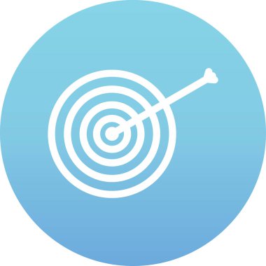 Hedefin vektör illüstrasyonu