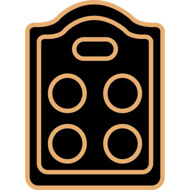 Gıdanın vektör simgesi