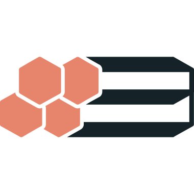 Soyut altıgen logosu. Yaratıcı altıgen vektör logo şablonu. Altıgen şekil tasarım elementi. Altıgen altıgen simge logosu.