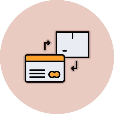 Dosya simgesinin vektör illüstrasyonu