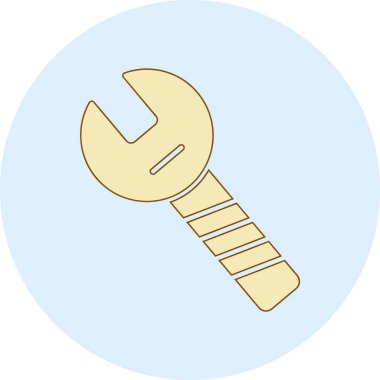 inşaat araçlarının vektör renk simgesi