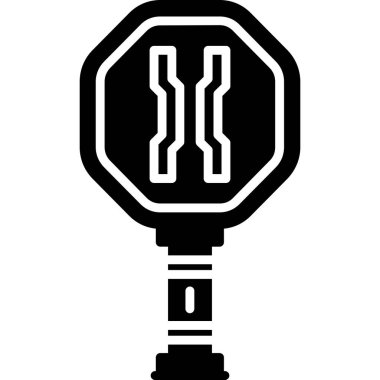 Modern b 'nin vektör illüstrasyonu eksik simgesi