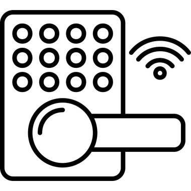 Kontrol sistemi simgesi. beyaz arkaplanda izole edilmiş web tasarımı için uzaktan kontrol sistemi vektör simgesi