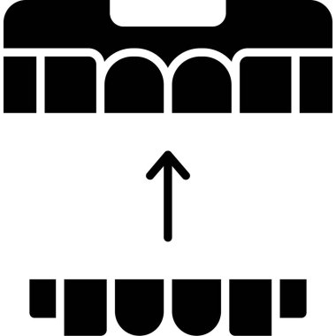 Modern b 'nin vektör illüstrasyonu eksik simgesi