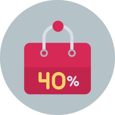 Modern b 'nin vektör illüstrasyonunda indirim yok