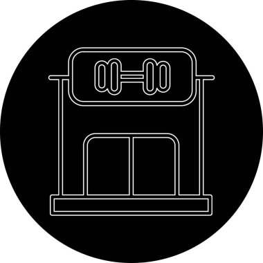 Gıda simgesinin vektör illüstrasyonu