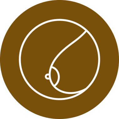 Bir kahve simgesinin vektör çizimi