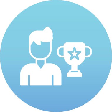 kupa simgesi vektör illüstrasyonu