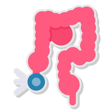 Bir solucanın çizgi film karakteri