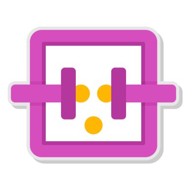 oyun düz kutsal kişilerin resmi, vektör çizim