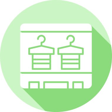 Alışveriş. Web simgesi basit illüstrasyon