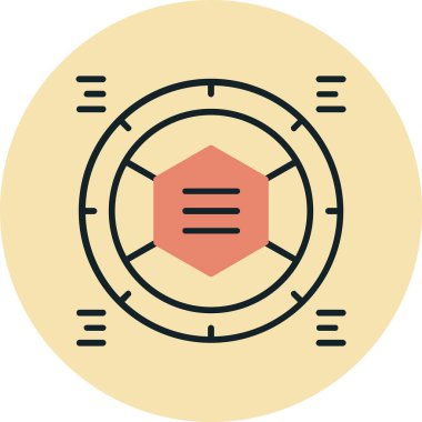 pusula simgesi modadan izole edilmiş arkaplan