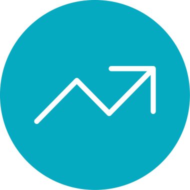 grafik ikonu vektör illüstrasyonu