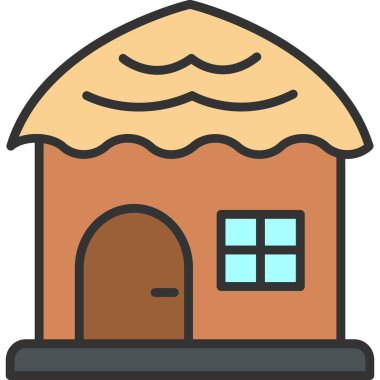 konut simgesi oluşturma - taslak biçimi