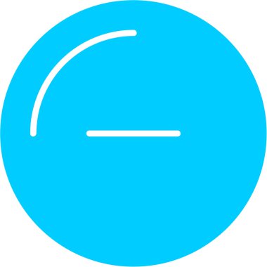 Bir b eksikliği simgesinin vektör çizimi