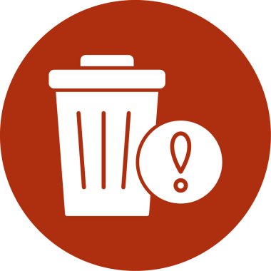 vektör çöp kutusu simgesi