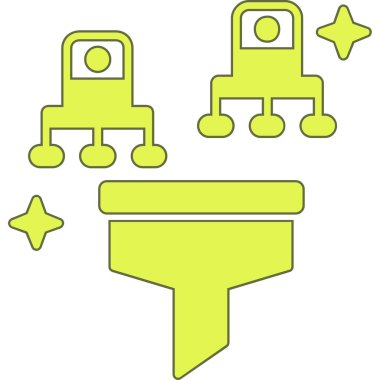 seo modern simgesinin vektör illüstrasyonu