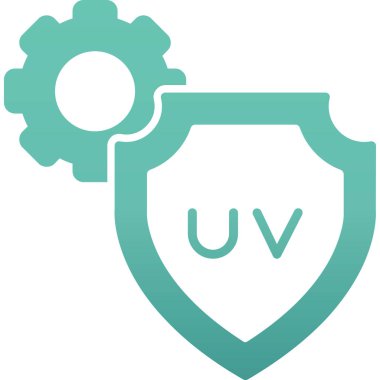 Kalkan. Web simgesi basit illüstrasyon