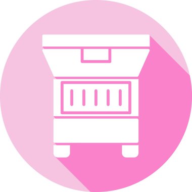 Modern b 'nin vektör illüstrasyonu eksik simgesi