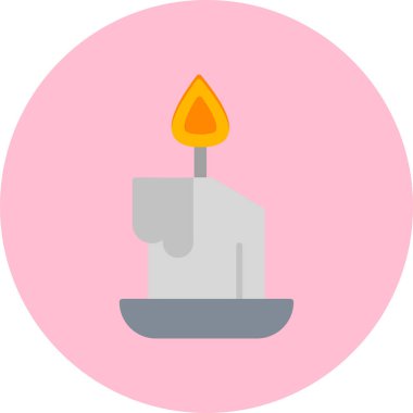 Mum. Web simgesi basit illüstrasyon